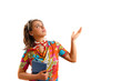 Photo: Attractive beautiful young woman holding a notebook Attractive beautiful young woman holding a notebook
