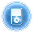 mp3 player ice, isolated on white background mp3 player ice, isolated on white background