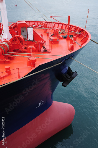Photo: Oil and gas industry - crude oil tanker Oil and gas industry - crude oil tanker