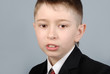 Upset boy