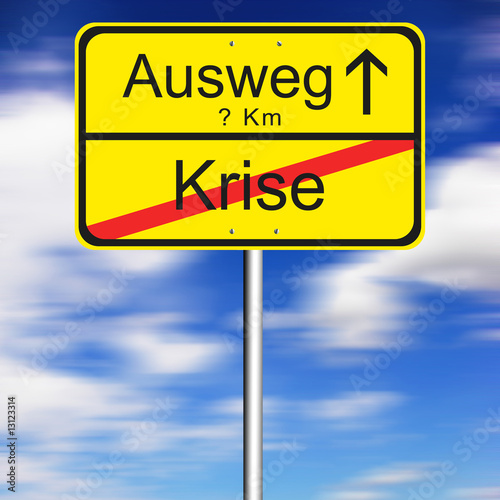 Illustration: Wirtschaftskrise Wirtschaftskrise