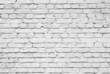 White brick wall White brick wall