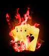 Illustration: red fire red fire