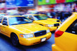 new york city - times square - yellow cabs new york city - times square - yellow cabs
