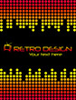 Retro background for music and party Retro background for music and party