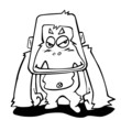cartoon orangutang