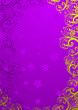 Illustration of floral background