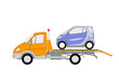 LKW evacuation of car LKW evacuation of car