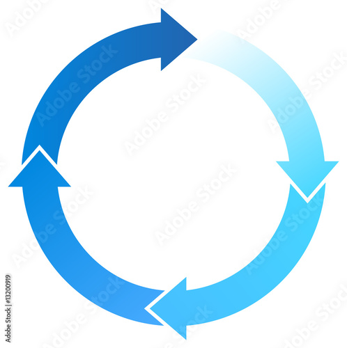 Blue Arrow