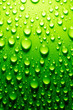Water drops on metallic surface