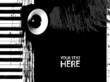 Dirty piano keys and speaker