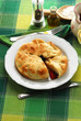 Focaccia di Lissa - Vis - Con farcia di pomodori e sardelle