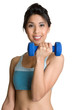 Smiling Fitness Girl