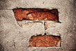 Abstract background of an old brick's structure Abstract background of an old brick's structure
