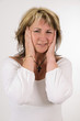 mature woman head ache