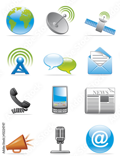 Communication icons