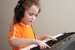Girl at piano