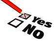 checkbox yes
