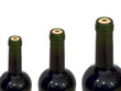 Three wine bottles