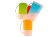 Frosted Glasses Upside Down
