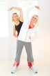 Women working out