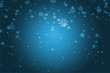 falling snow loop animation, blue colors falling snow loop animation, blue colors