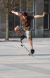 skateboarding