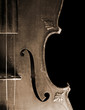 Part of vintage violin Part of vintage violin
