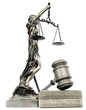 Photo: Lady justice and a gavel Lady justice and a gavel