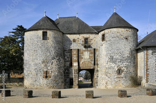 Château de Fresnay sur Sarthe en France