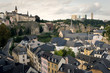 Roofs of old Luxembourg