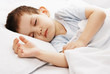 The sleeping boy