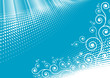 Abstract blue background, Vector illustration layered.