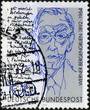 Deutsche Bundespost. Werner Bergengruen. Timbre Postal. Deutsche Bundespost. Werner Bergengruen. Timbre Postal.