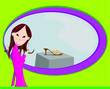 Girl in shopping Girl in shopping