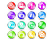 Miscellaneous multimedia vector icons Miscellaneous multimedia vector icons