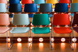 Colored chairs