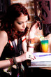 in cafe in cafe