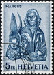 Helvetia. Marcus. Timbre Postal.