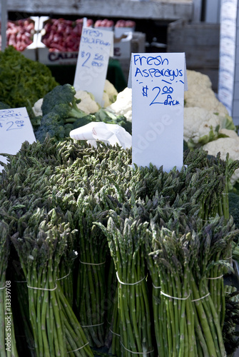 Photo: asparagus for sale at farmers market asparagus for sale at farmers market