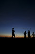 African Sunset Silhouettes
