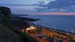 Plage de Fécamp au crépuscule - Haute Normandie, France