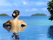 Photos : woman in the swimming pool