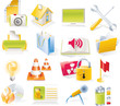 Vector objects icons set. Part 4