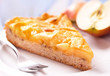 Apple pie on plate, selective DOF Apple pie on plate, selective DOF