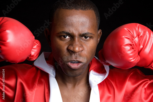 Photo: Professional Boxer Man Professional Boxer Man