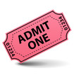Admit one pink ticket