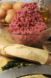 Preparazione delle polpette di carne Preparazione delle polpette di carne
