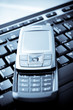 Phone and keyboard
