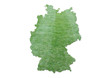 Germany cut grass map